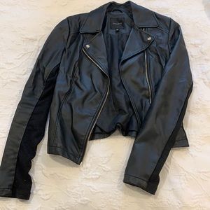 Dynamite Faux Leather Jacket